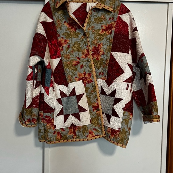 larae handmade Jackets & Blazers - Handmade Quilted Jacket